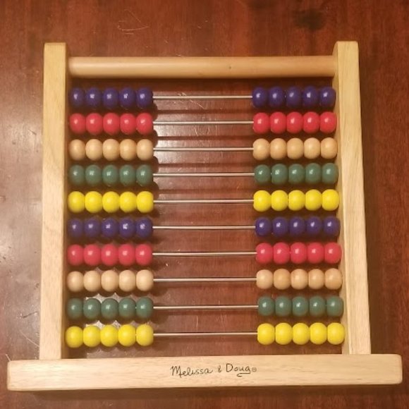 Classic Abacus Learning & Developmental Toy - Melissa & Doug - Picture 4 of 5